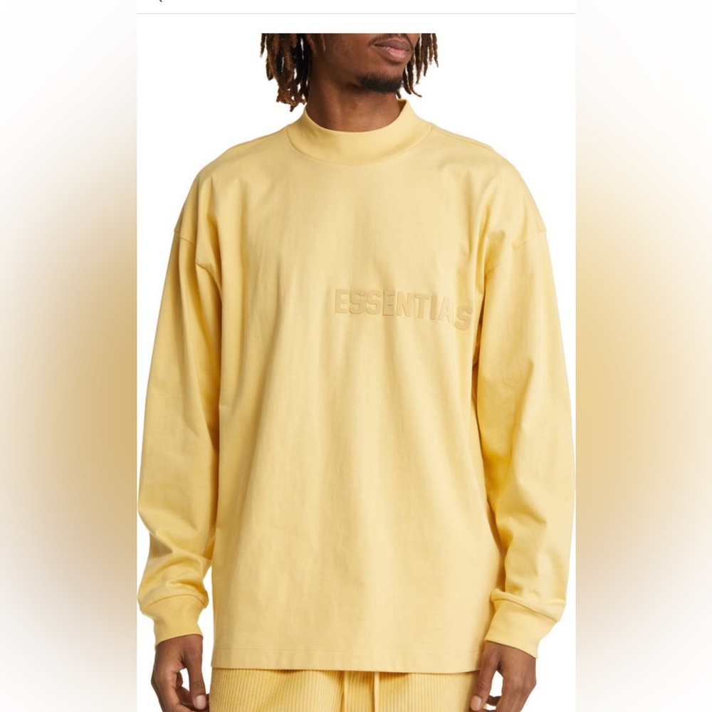 Fear of God Essentials Long Sleeve Cotton Tee NWT